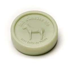 Savon rond aloe vera au lait d'ânesse