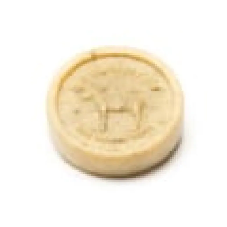 Savon rond camomille au lait d'ânesse