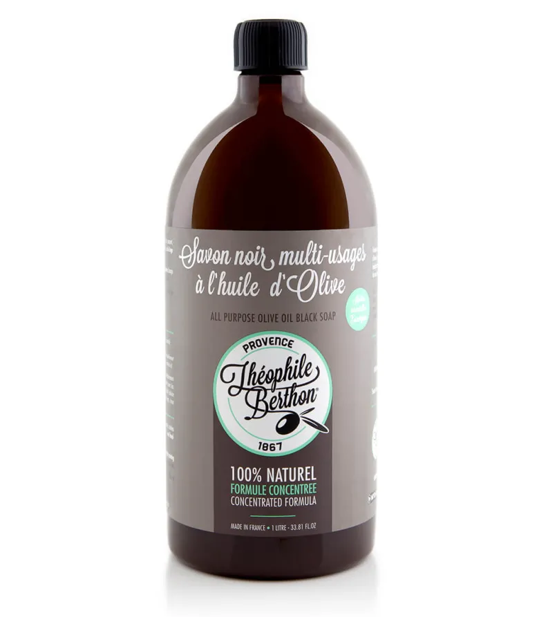 4 savons noir ménager à l'huile d'olive