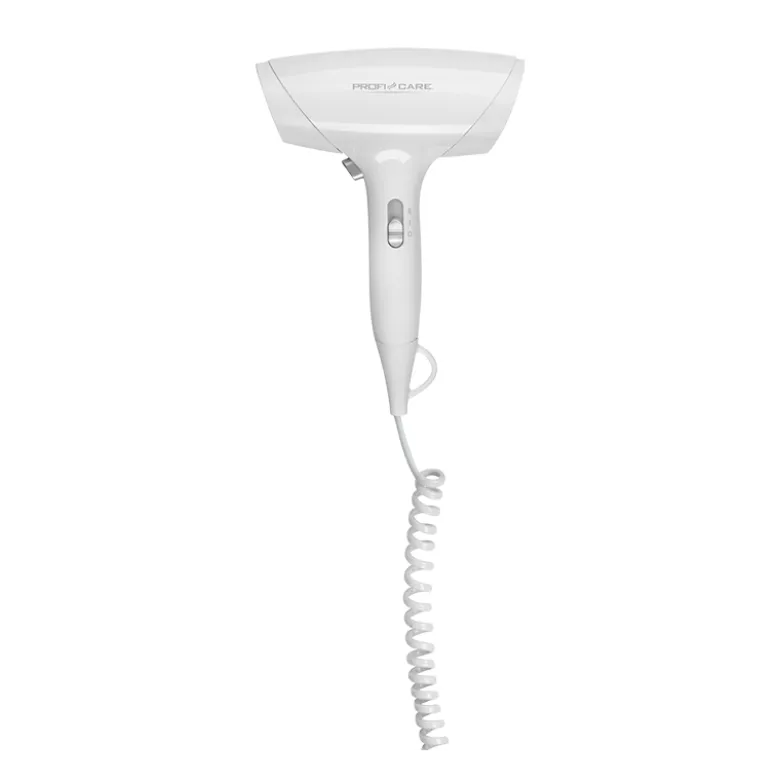 Sèche-cheveux mural compact 1800w proficare pc-ht 3044 blanc