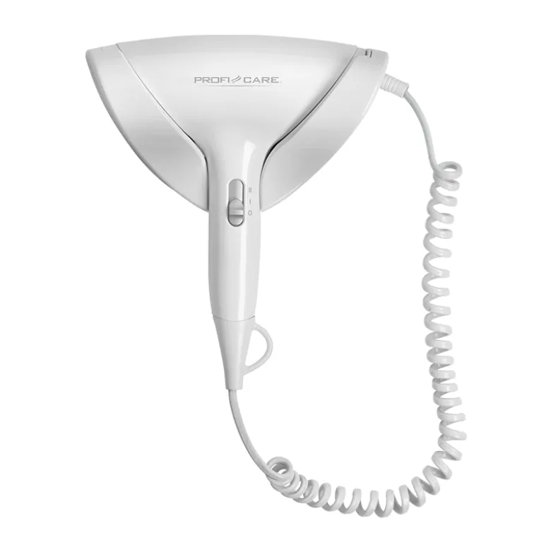 Sèche-cheveux mural compact 1800w proficare pc-ht 3044 blanc