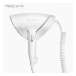 Sèche-cheveux mural compact 1800w proficare pc-ht 3044 blanc