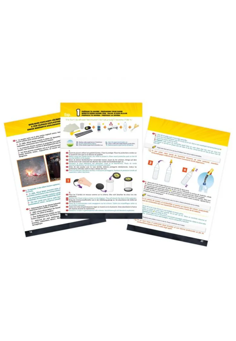 Sciences explosives 15 expériences