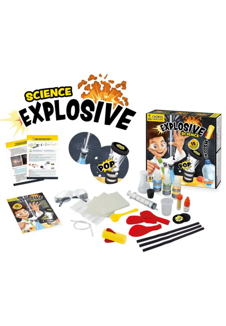 Sciences explosives 15 expériences
