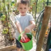 Seau de jardinage vert pour enfants