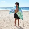 Serviette de plage en microfibres
