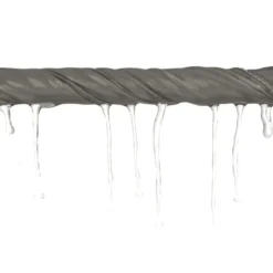 Serviette microfibre sea to summit pocket towel l 60x120 gris foncé