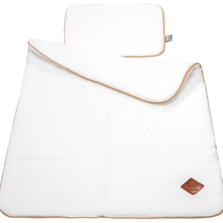 Set berceau couverture coussin jeanne