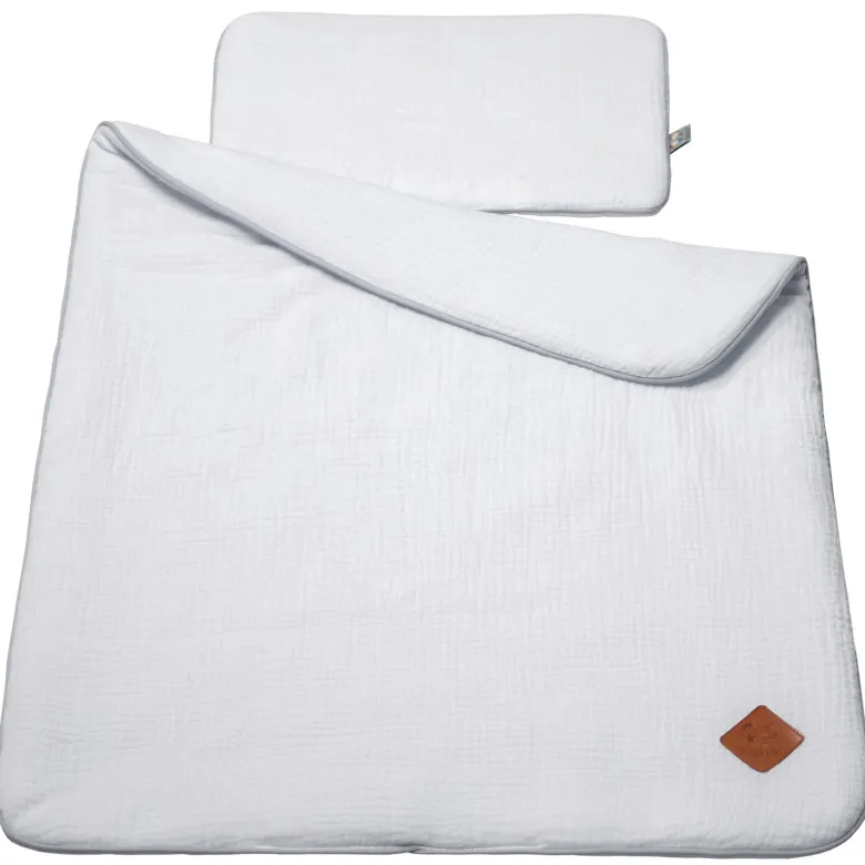 Set berceau couverture coussin jeanne