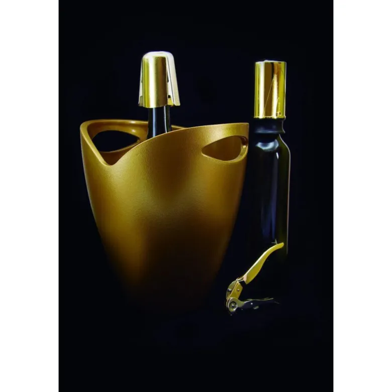 Set célébration gold vin& champagne