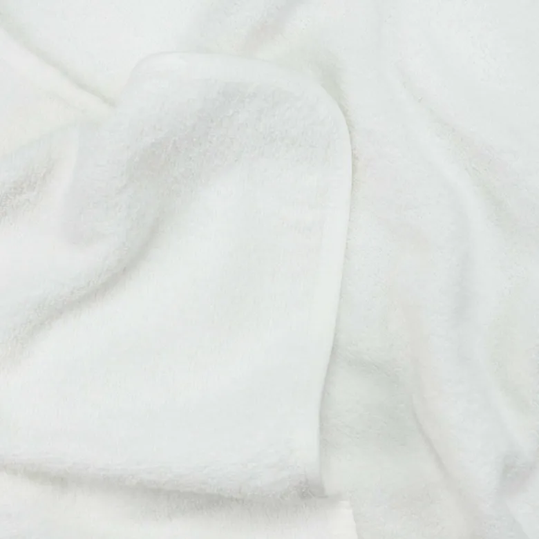 Set de bain blanc 70x70 cm