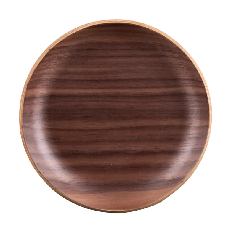 Set de 6 dessous de verre bois brun 12 c