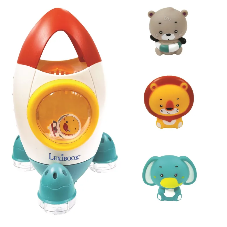 Set de jeu de bain fusée