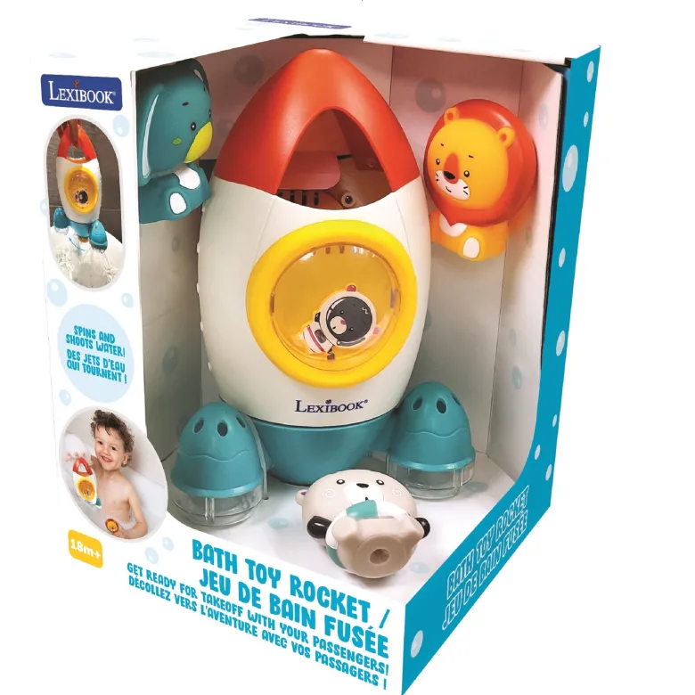 Set de jeu de bain fusée