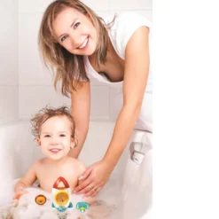 Set de jeu de bain fusée
