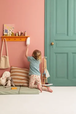 Set de ménage en bois