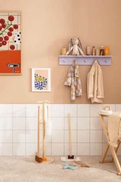 Set de ménage en bois