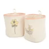 Set de 2 paniers flora