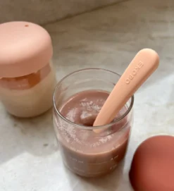 Set de petits pots en verre borosilicaté 180 ml - blush terracotta