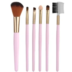 Set de 6 pinceaux a maquillage