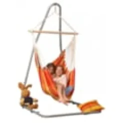 Set luna-brasil papaya : hamac+support
