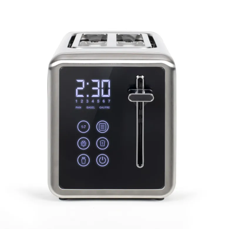Set petit déjeuner digital noir