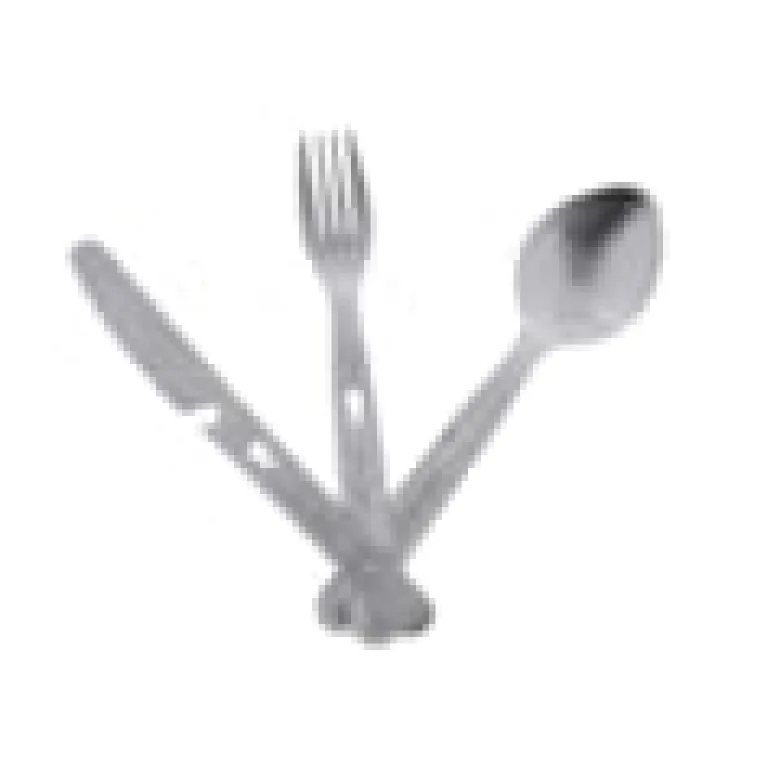 Set 3 pièces couverts outdoor inox