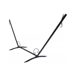 Set support en métal avec hamac simple violet