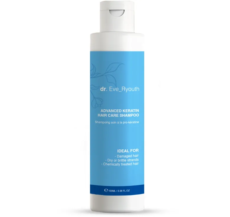 Shampoing soin capillaire à la kératine avancée