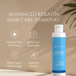 Shampoing soin capillaire à la kératine avancée