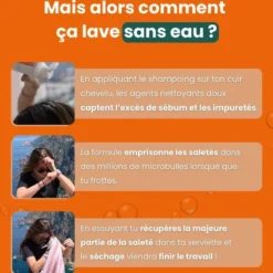 Shampooing sans rinçage balo 100 ml