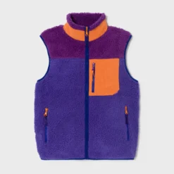Sherpa sans manches mixte bubblegum l