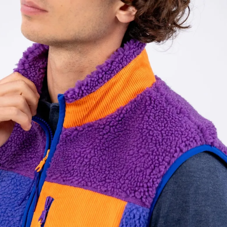 Sherpa sans manches mixte bubblegum l