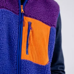 Sherpa sans manches mixte bubblegum l