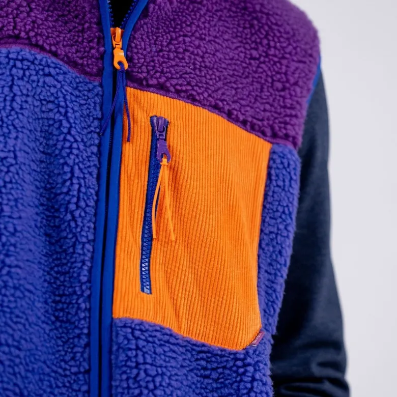 Sherpa sans manches mixte bubblegum l