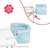 Siège de table pour bébé ultra compact