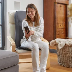 Siège massant shiatsu - fonction de scan corporel pour un massage personnalisé