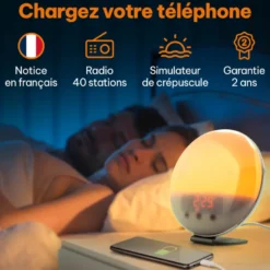 Simulateur d'aube - eveil en lumière