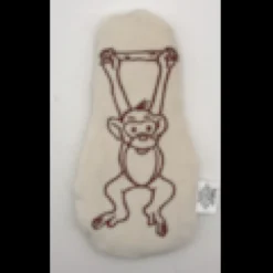 Singe tissu ecru