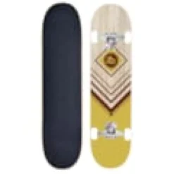 Skateboard 213 wood08 moutarde