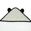 Sortie de bain ecru 70x70 cm