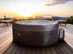 Spa portable semi-rigide vita rond bulles 4 places - netspa