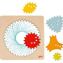 Spirographe en bois