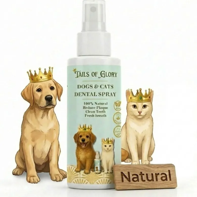 Spray dentaire chien & chat 100% naturel, hygiène, haleine, plaque, anti tarte