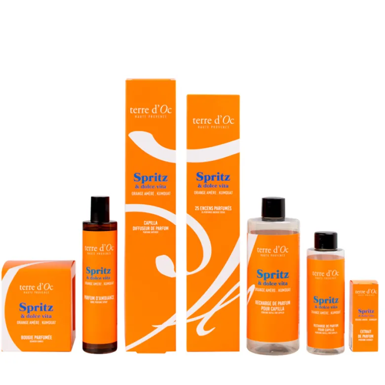 Spritz & Dolce Vita recharge Capilla parfumé 400 ml terre d'Oc