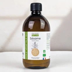 Sésame bio - huile végétale contenance - eco-recharge 500 ml