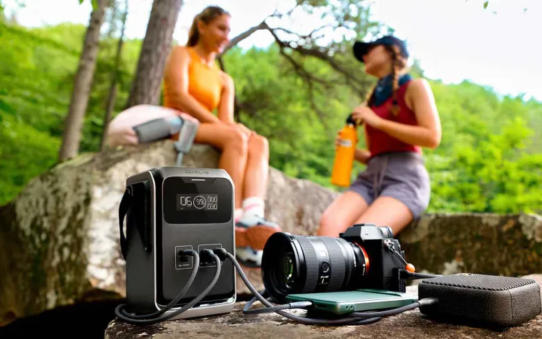Station d’énergie portable trail 200dc 192wh - camping, outdoor - ecoflow