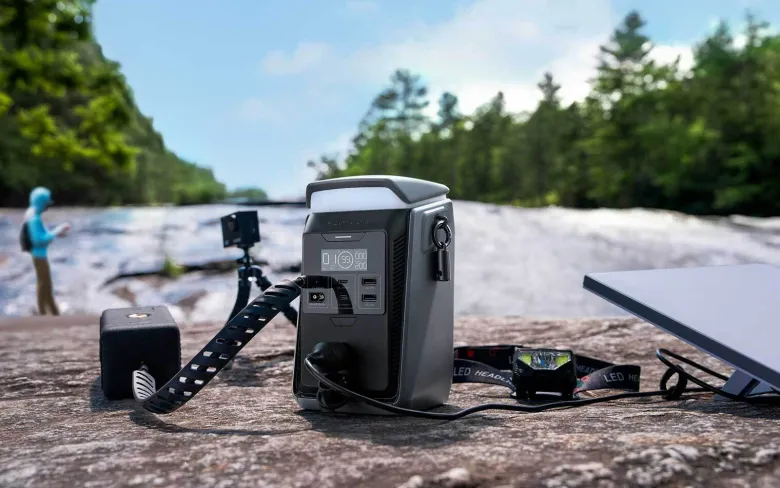 Station d’énergie portable trail plus 300dc 288wh - camping, outdoor - ecoflow