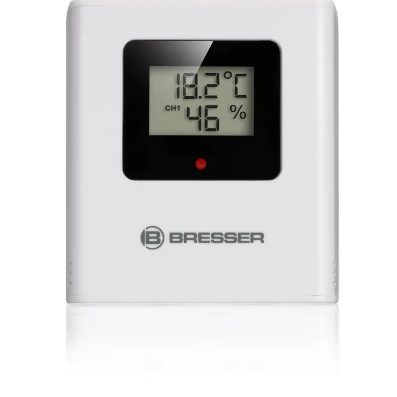 Station météo sans fil bresser neomeo v design en bois