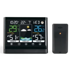 Station météo tactile avec écran lcd cou